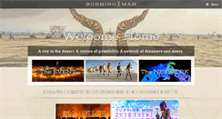 Desktop Screenshot of burningman.org